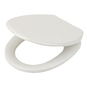 Polypropylene Soft Close Toilet Seat White