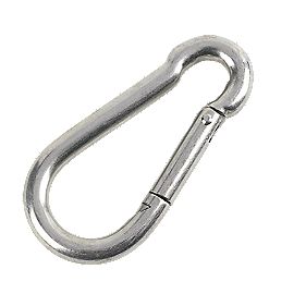 Hardware Solutions Snap Hook Zinc Plated M8 Pack of 10