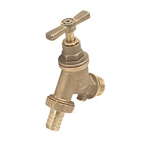 15mm x quot Outside Tap with Check Valve