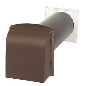 Manthorpe Core Vent Brown 127 x 350mm