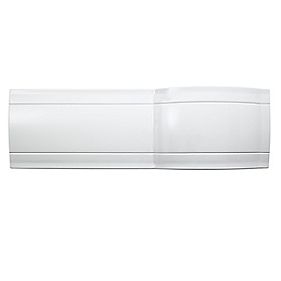 Luxury Petite Shower Bath Front Panel White Acrylic 1500 x 515mm