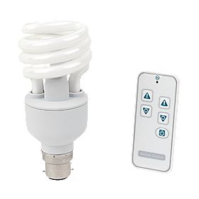 LightwaveRF 20W Spiral CFL with Remote Dimmable BC