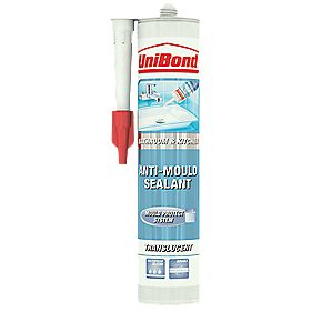 UniBond Anti Mould Sanitary Sealant Clear 310ml