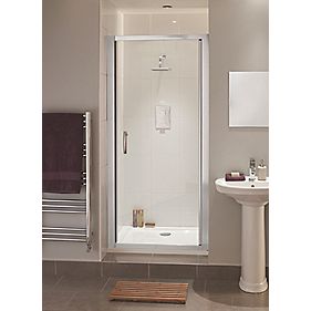 Moretti Shower Enclosure Side Panel Chrome Effect 760mm