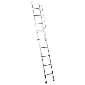 Loft Ladder Aluminium 2 Section 10 Tread