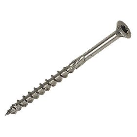 Heco Topix Countersunk A2 Stainless Steel Woodscrews 8 x 120mm Pack of 10