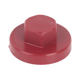 Protective Screw Caps M8 Red Pack of 100