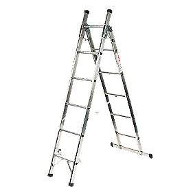 Hailo Multifunction Combination 3 Way Ladder