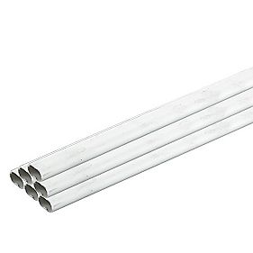 Tower Oval Conduit 16mm x 2m White 80m Pack of 40