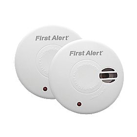 First Alert Ionisation Smoke Alarm Twin Pack