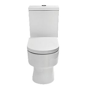 Padstow Close Coupled Toilet with Soft Close Seat 6Ltr