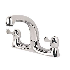 HandC Counter Mounted Lever Deck Mixer Kitchen Tap