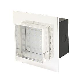 Halolite 12V DC IP54 Fixed Crystal Glass LED Bathroom Wall Light White