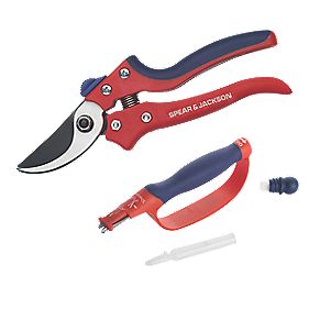 Spear and Jackson Secateurs and Sharpener