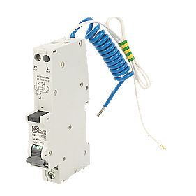 MK Sentry 20A 30mA SP Type B Curve RCBO