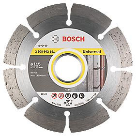 Bosch Universal Segmented Diamond Blade 115 x 2223mm