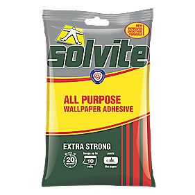 Solvite 10 Roll Extra Strong Wallpaper Adhesive