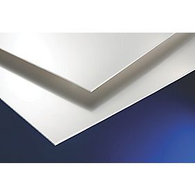 Corotrim Ariel PVC Cladding Sheets White 2400 x 1220mm Pack of 5