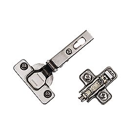 Sprung Concealed Hinge and Clip Base 110 35mm Pack of 2