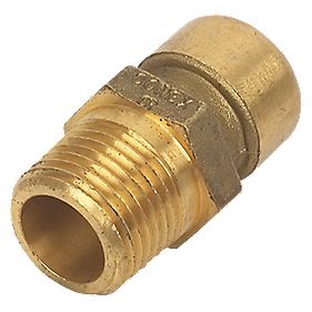 Conex Push Fit 243G Straight Male Connector 15X