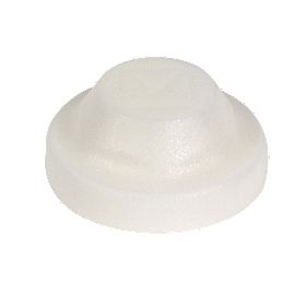 Protective Screw Caps M8 White Pack of 100