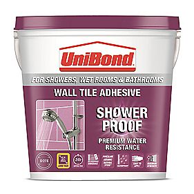 UniBond Waterproof Wall Tile Adhesive 5Ltr