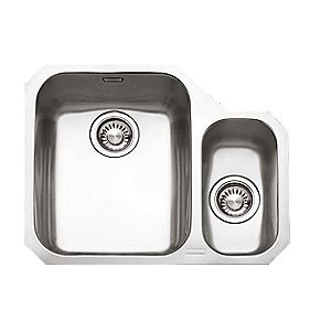 Franke Ariane Kitchen Sink Stainless Steel 1 Bowl Right Hand 598 x 498mm