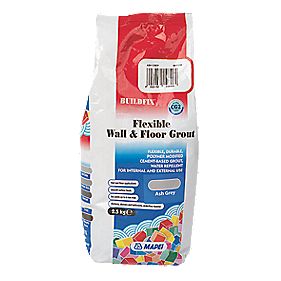 Mapei BuildFix Flexible Wall and Floor Grout Ash Grey 25kg