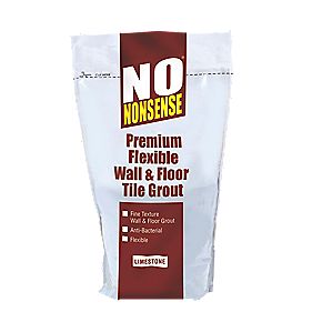 No Nonsense Multipurpose Flexible Wall and Floor Grout Limestone 2kg