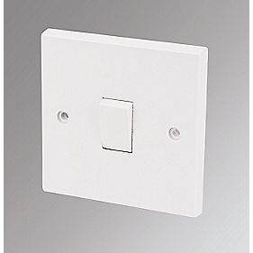 Marbo 1 Gang 1 Way 10AX Light Switch White