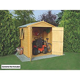 Shire Shiplap Double Door Apex Shed 639 x 639 Nominal