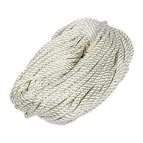 Twisted Nylon Rope White 6mm x 305m