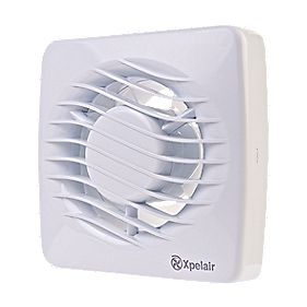 Xpelair DX100H Axial Bathroom Extractor Fan with Humidistat and Timer