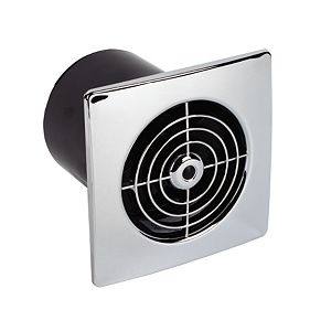 Manrose LP100SS 20W Low Profile Extractor Fan | Bathroom ...