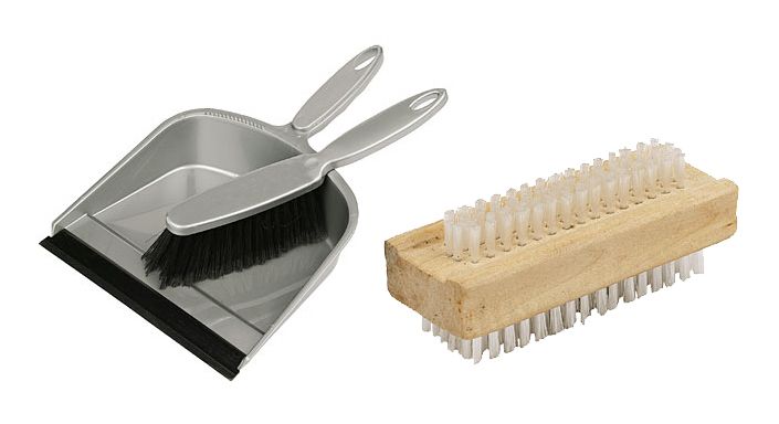 Dust Pan Sets & Hand Brushes