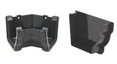 Black Ogee Cast Iron Effect