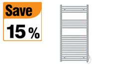15% Off All Kudox Electric Towel Radiators