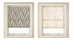 Range of Roller Blinds both plain and patterned, Roman Blinds and Venetian Blinds@</a><br />
<br clear=