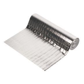 Reflective radiator foil saves money on central heating costs