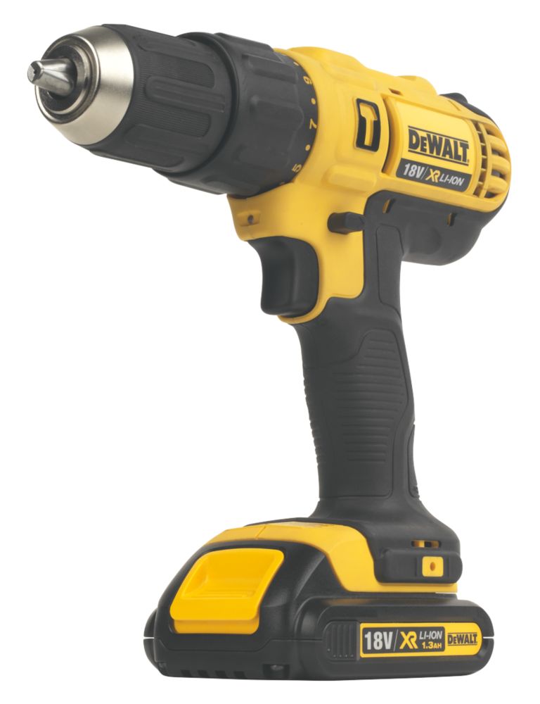 DeWalt DCD776C2-GB 18V 1.3Ah Li-Ion Cordless Combi Drill XR