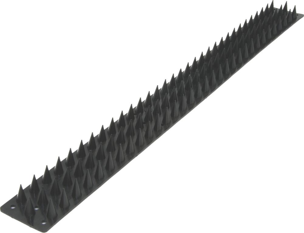 Black Wall Spikes Pack of 8