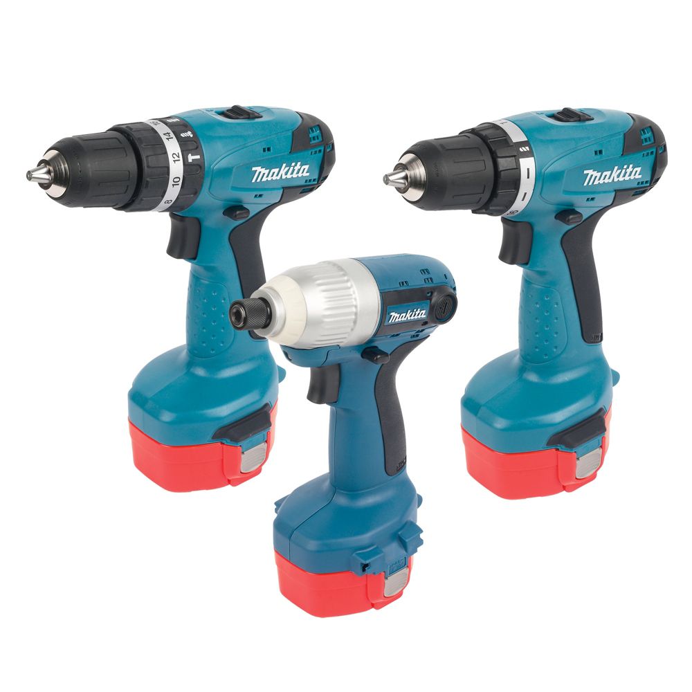 Save �30 on Makita 6281DP3-TP 14.4V Drill Driver, Combi Drill & Impact Driver Kit at Screwfix Direct 