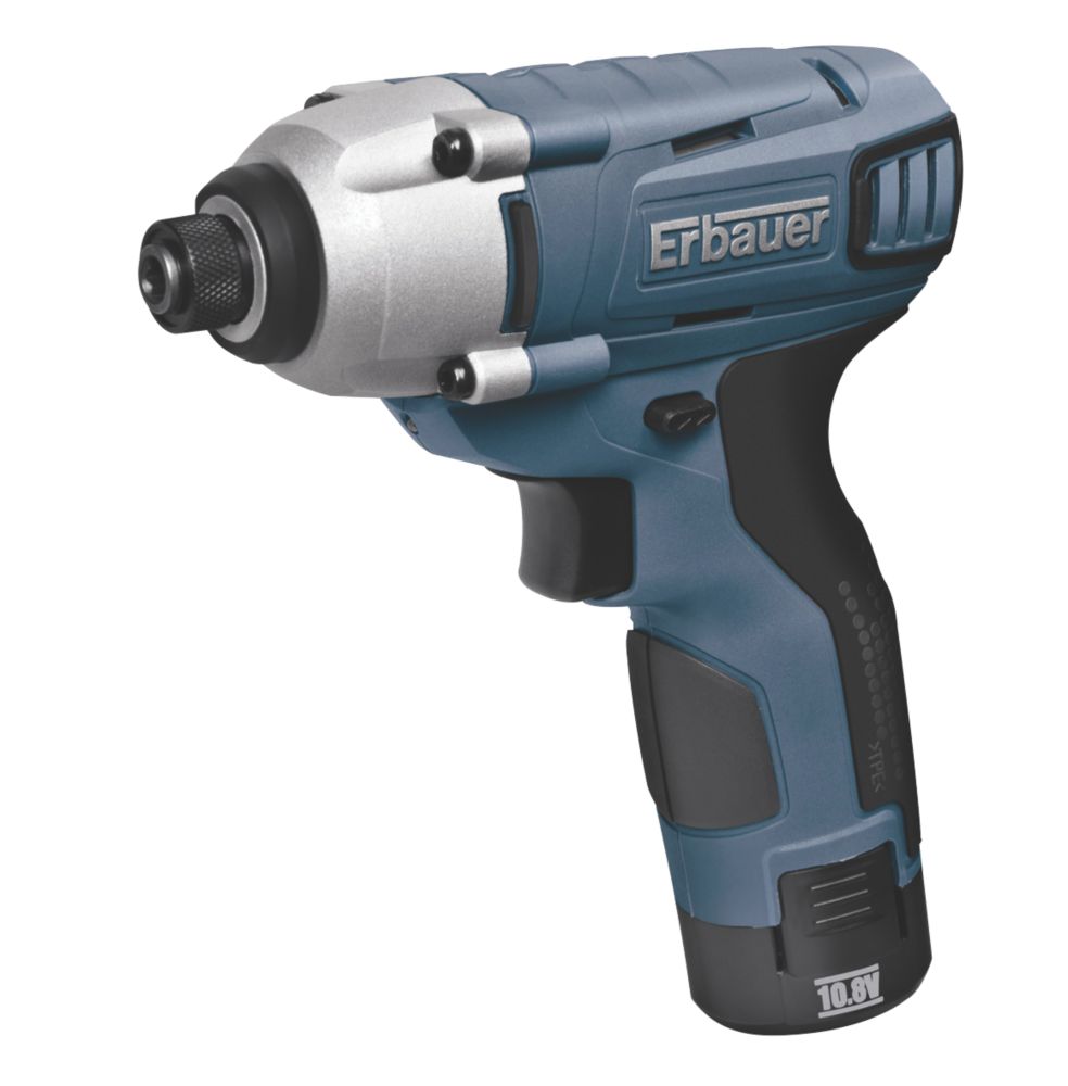 Erbauer ERP406IPD 10.8V 1.3Ah Li-Ion Cordless Impact Driver