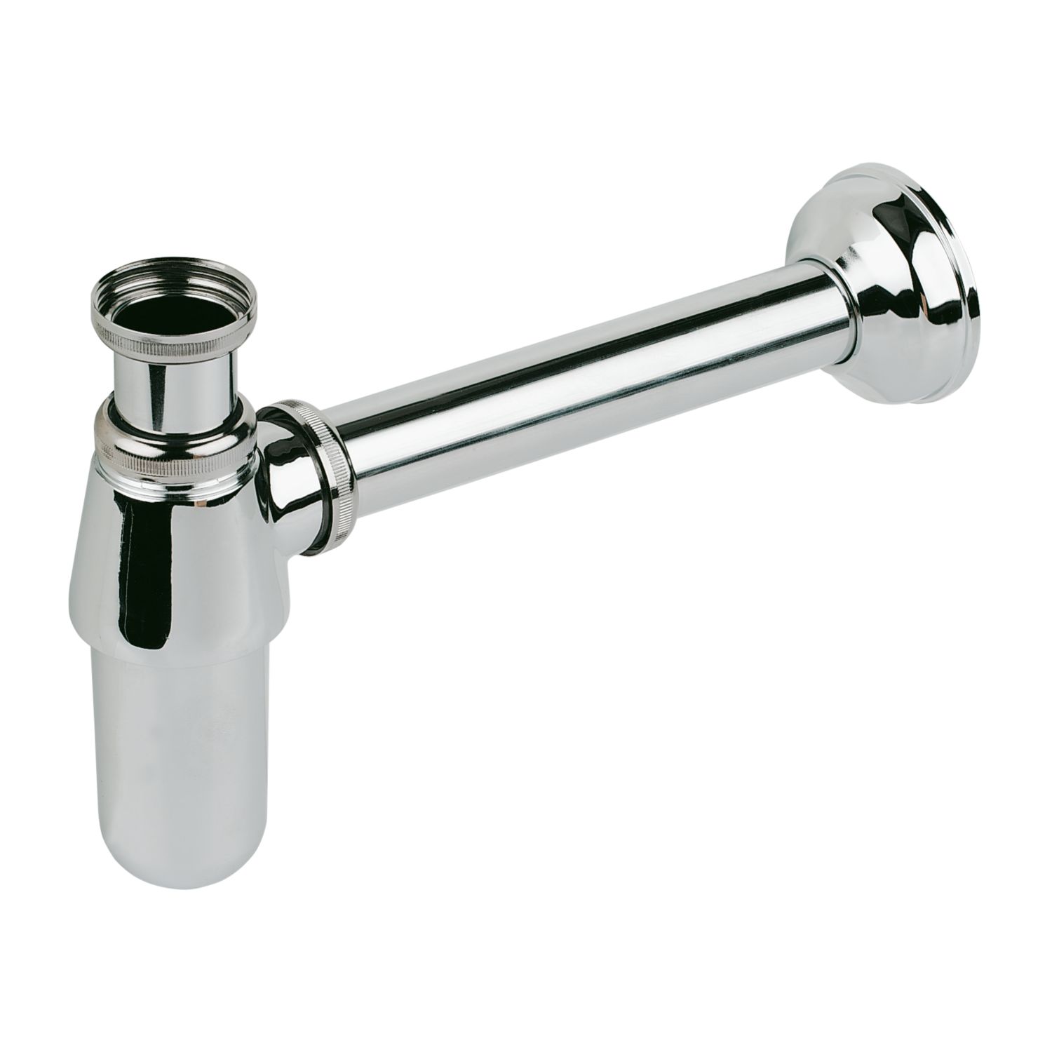 1 1/4" Bottle Trap Chrome-Plated 32mm (10004)