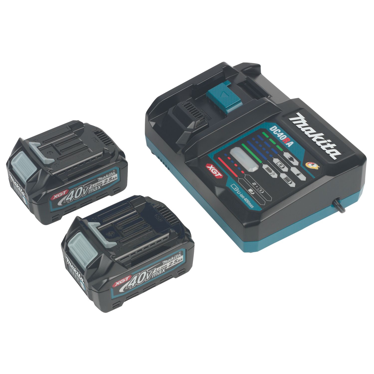 Makita 191J85-8 40V 2.5Ah Li-Ion XGT Power Source Kit (100RR)