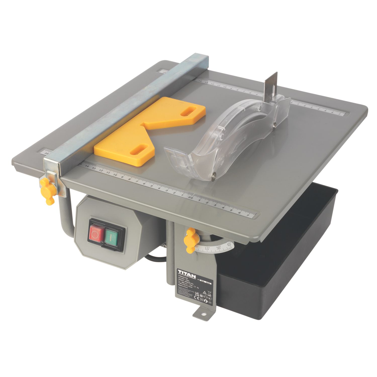 Titan 450W Brushless Electric Tile Cutter 240V (100TA)