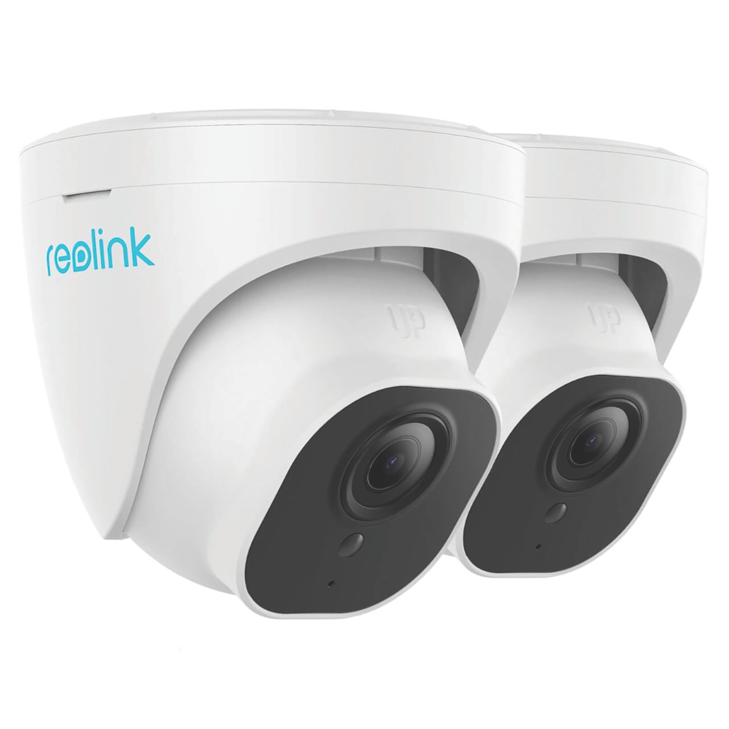 Reolink NVC-D10M2PK White Wired 4K Indoor & Outdoor Dome Add-On Cameras 2 Pack (101RC)