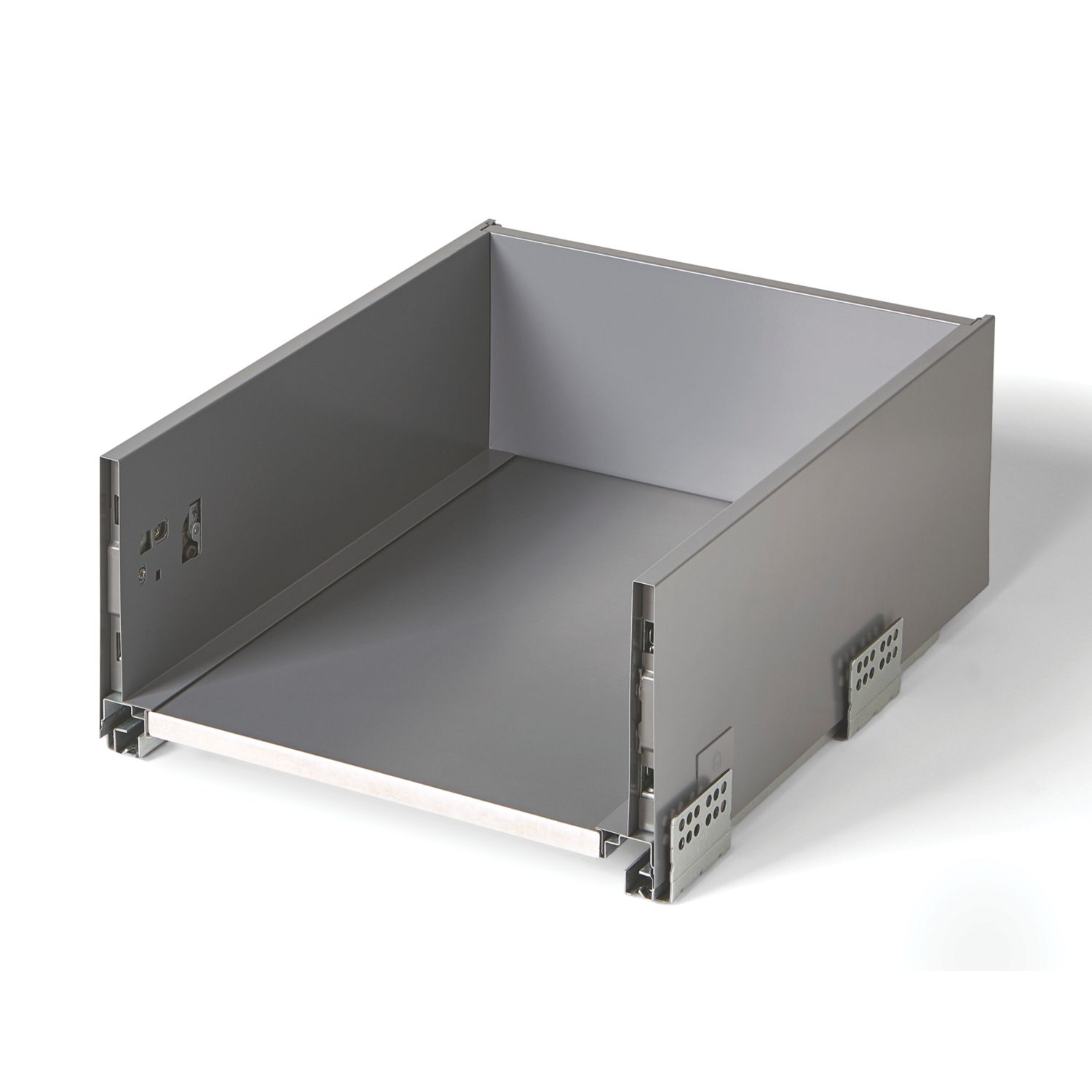 Essentials Soto Deep Drawer Box Matt Grey 400mm (103KW)