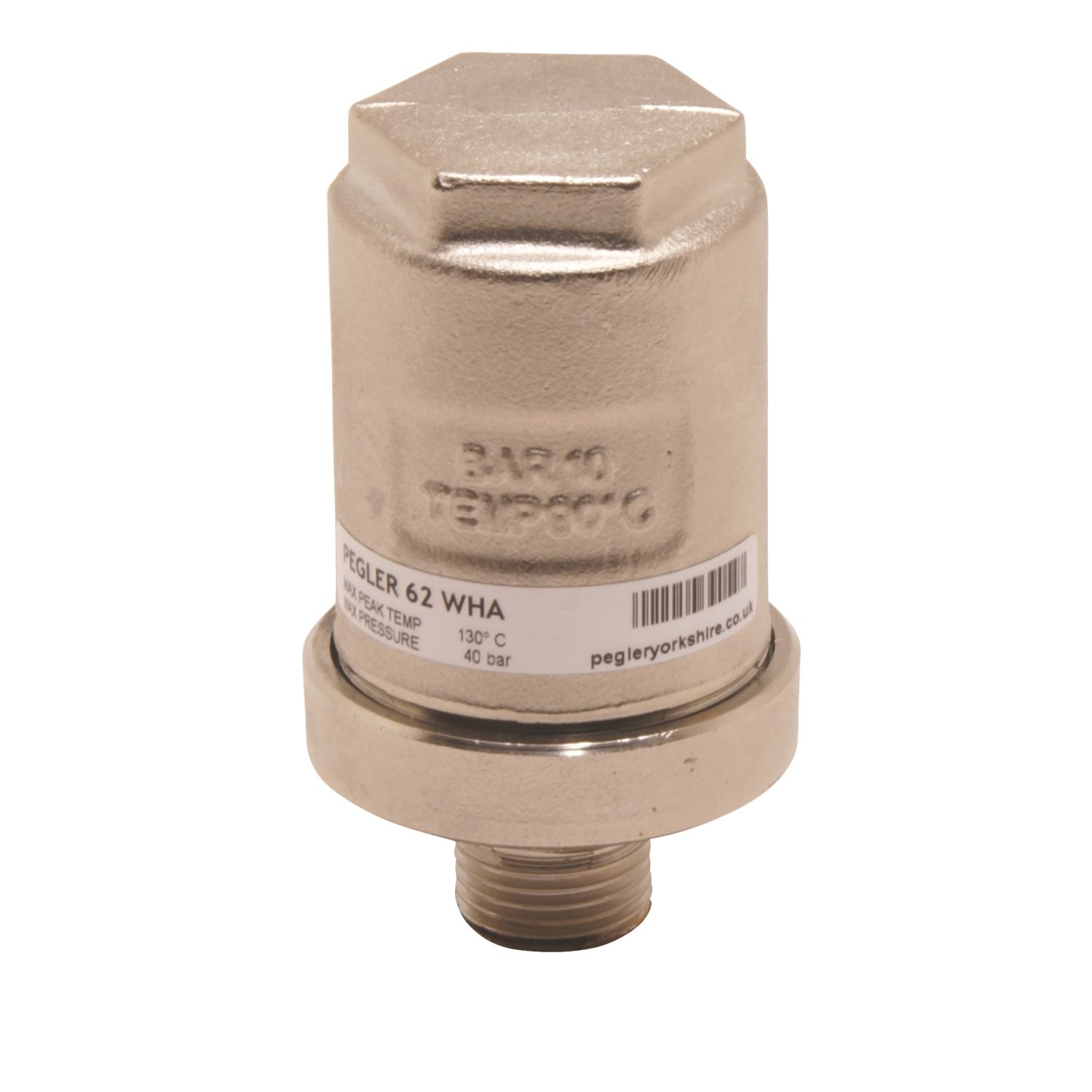 Pegler PEG62 Water Hammer Arrestor Male Threaded Connection (1044V)