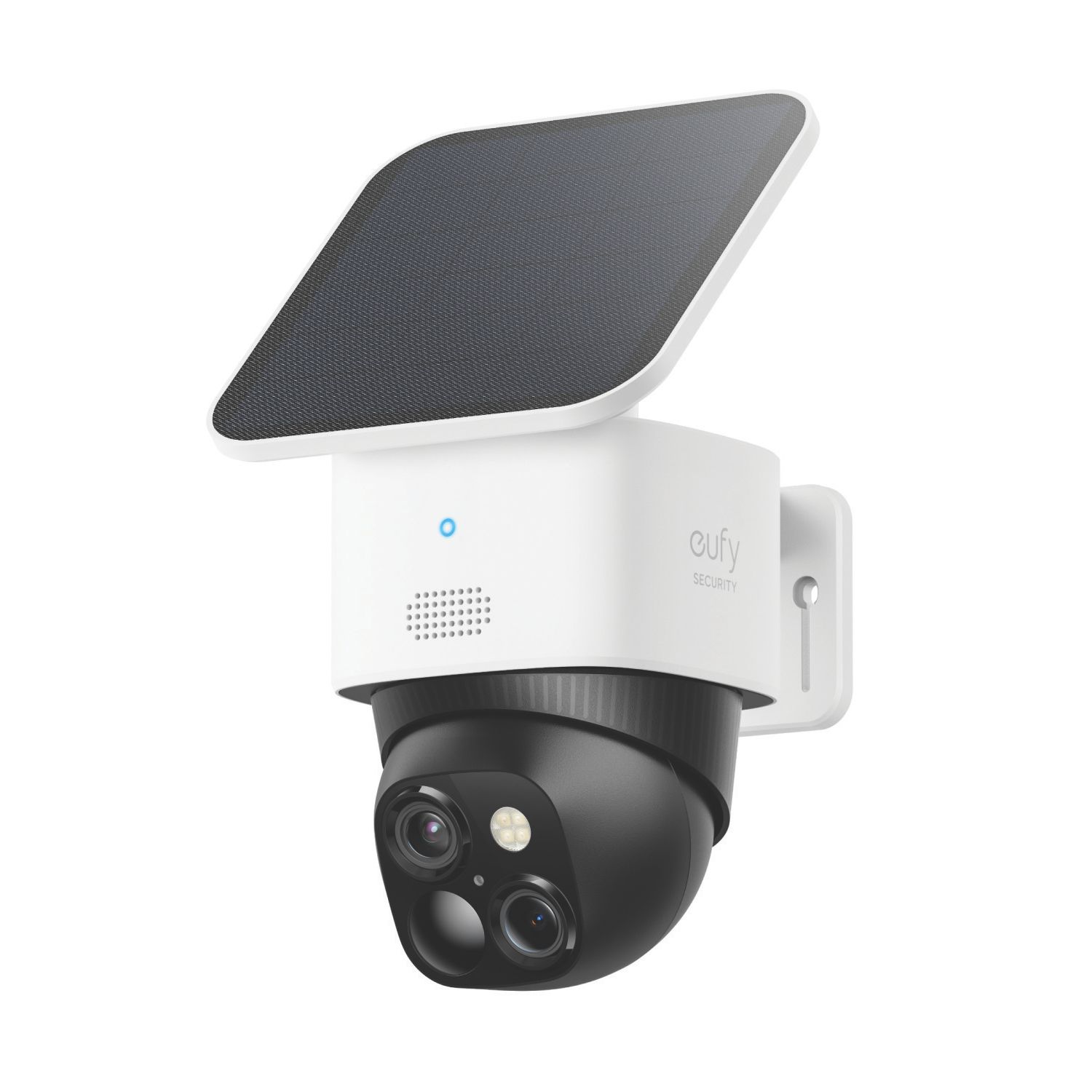 Eufy SoloCam S340 Rechargeable Battery-Operated White Wireless 3K Indoor & Outdoor Dome Stand-Alone Camera (104AG)